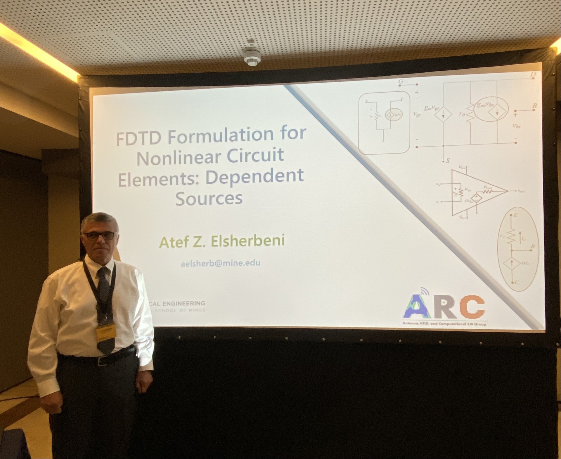 Dr. Elsherbeni short course in Lisbon